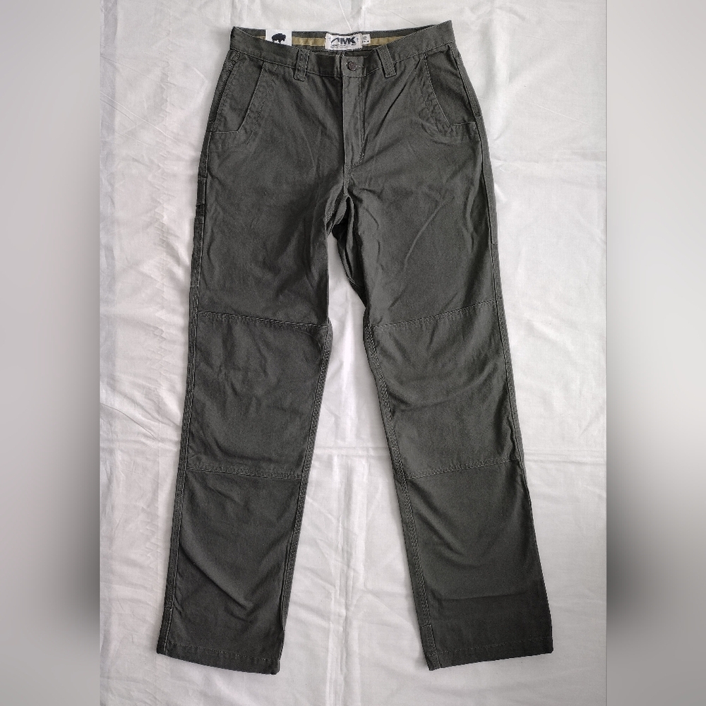 Mountain Khakis Alpine Utility Pants 34x36 Olive Ranch Canvas Work Hiking NWT